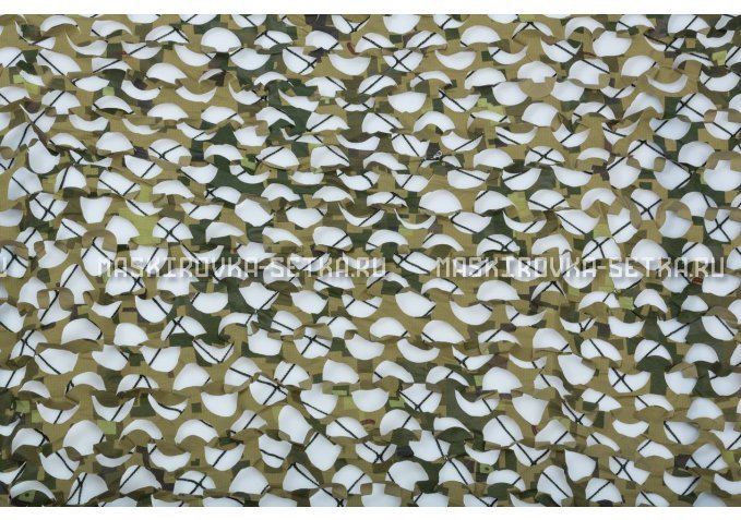 Массеть Camosystems Пейзаж-Профи Милитари 3D 1,8х3 м  – купить по цене 3850 руб. в интернет-магазине в городе Ставрополь картинка 2