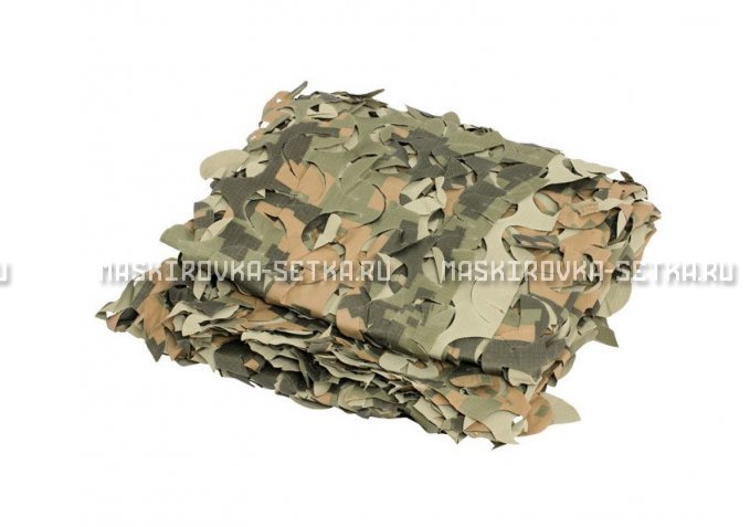 Сетка Camosystems Пейзаж Полынь 3D 2,4х3 м  – купить по цене 3100 руб. в интернет-магазине в городе Ставрополь картинка 1