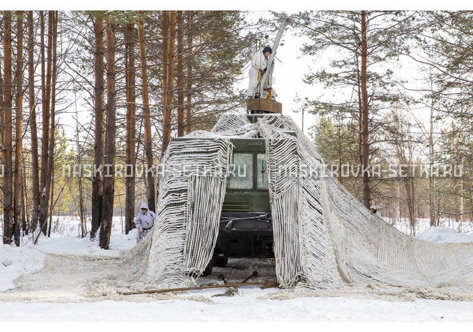 Маскировочный комплект МКТ-2С Снег 9х12 м без АП – купить по цене 29500 руб. в интернет-магазине в городе Ставрополь картинка 3