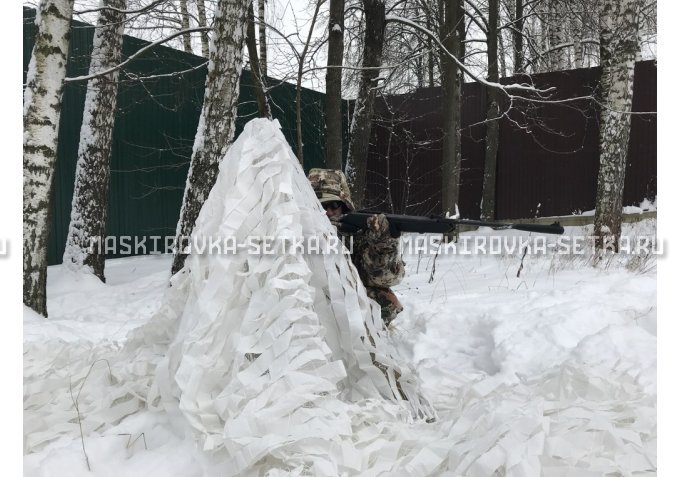 Маскировочная сеть МКТ-2С Снег 2х3 м – купить по цене 1700 руб. в интернет-магазине в городе Ставрополь картинка 2